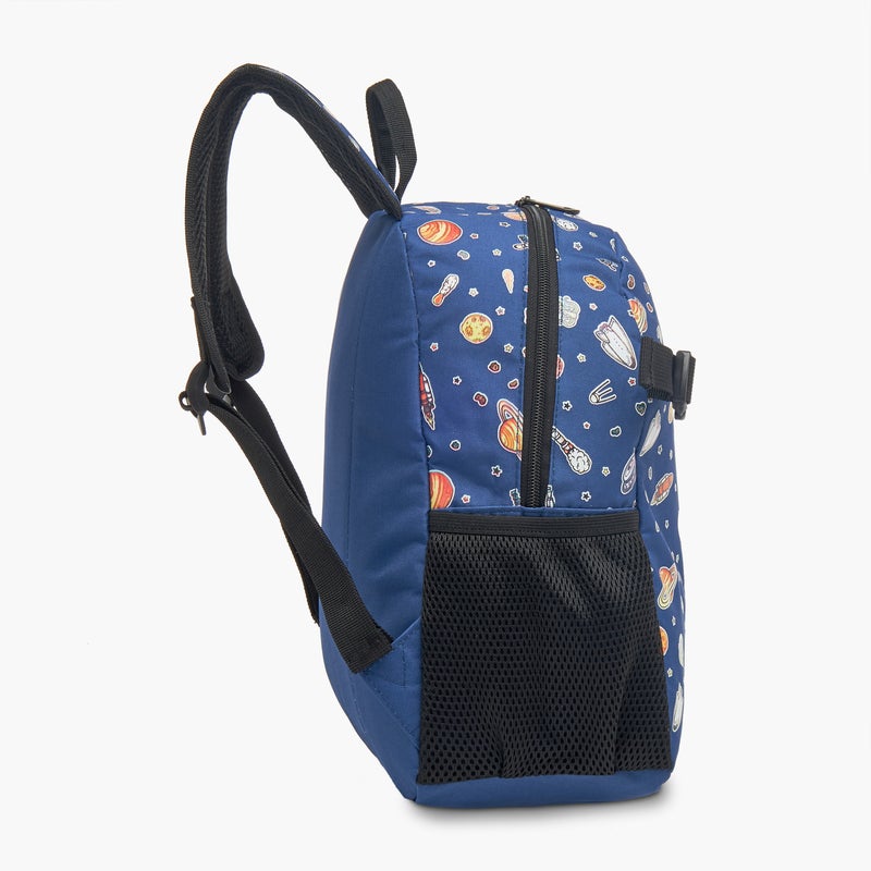 Must Backpack-Space-1 Cmprt-16L-Age 1-4 (Polyester) Blue \ 28X17X33 - Image 3